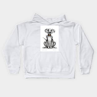 Harry the dog Kids Hoodie